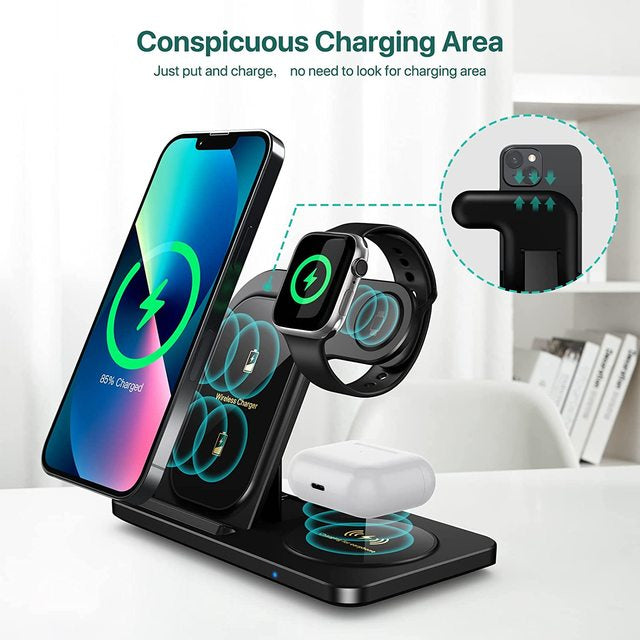 Mobile Phone Wireless Charger Station