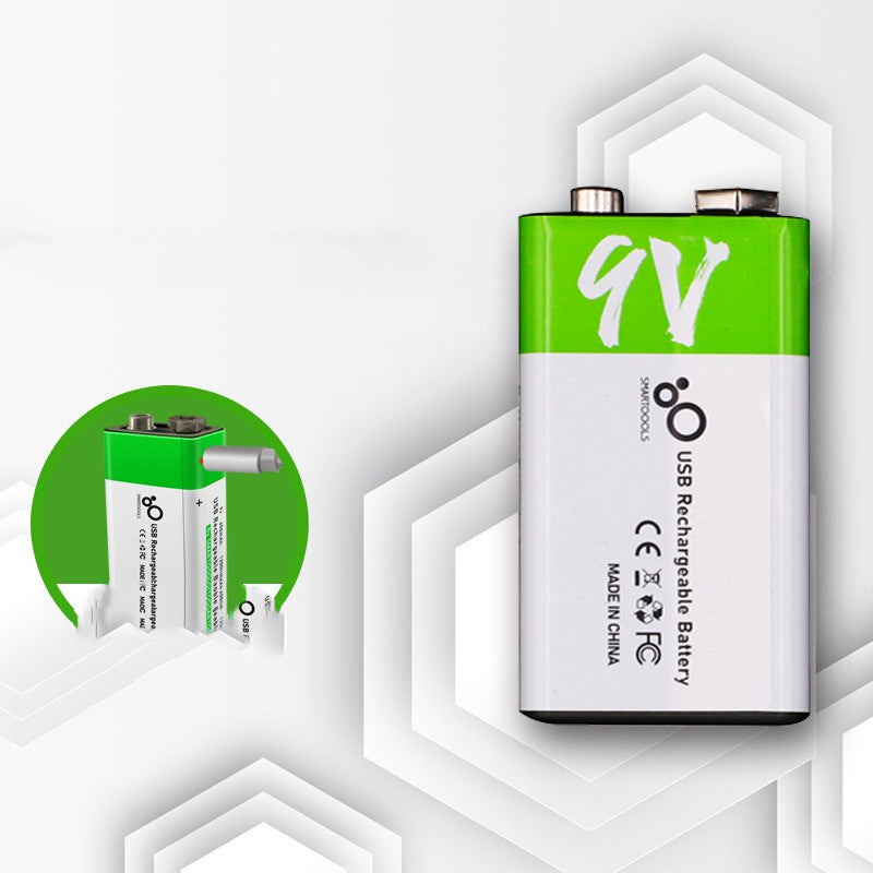 Rechargeable Lithium Battery  9 V